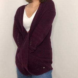 Purple Cardigan